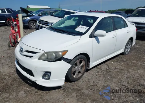 2011 Toyota Corolla S from USA, damaged, VIN 2T1BU4EE2BC753384